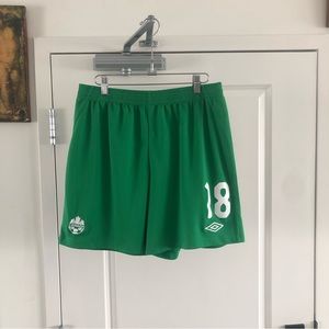 Canada away #18 Umbro shorts